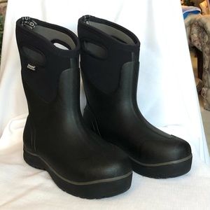 Bogs Black Men's Rain & Snow Boots